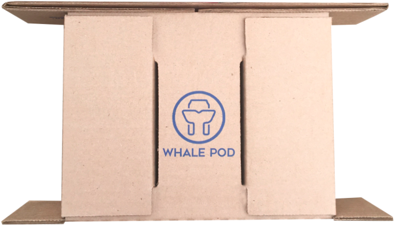 6 Pack Usps Flat Rate Can Shipper - Plywood (779x460), Png Download