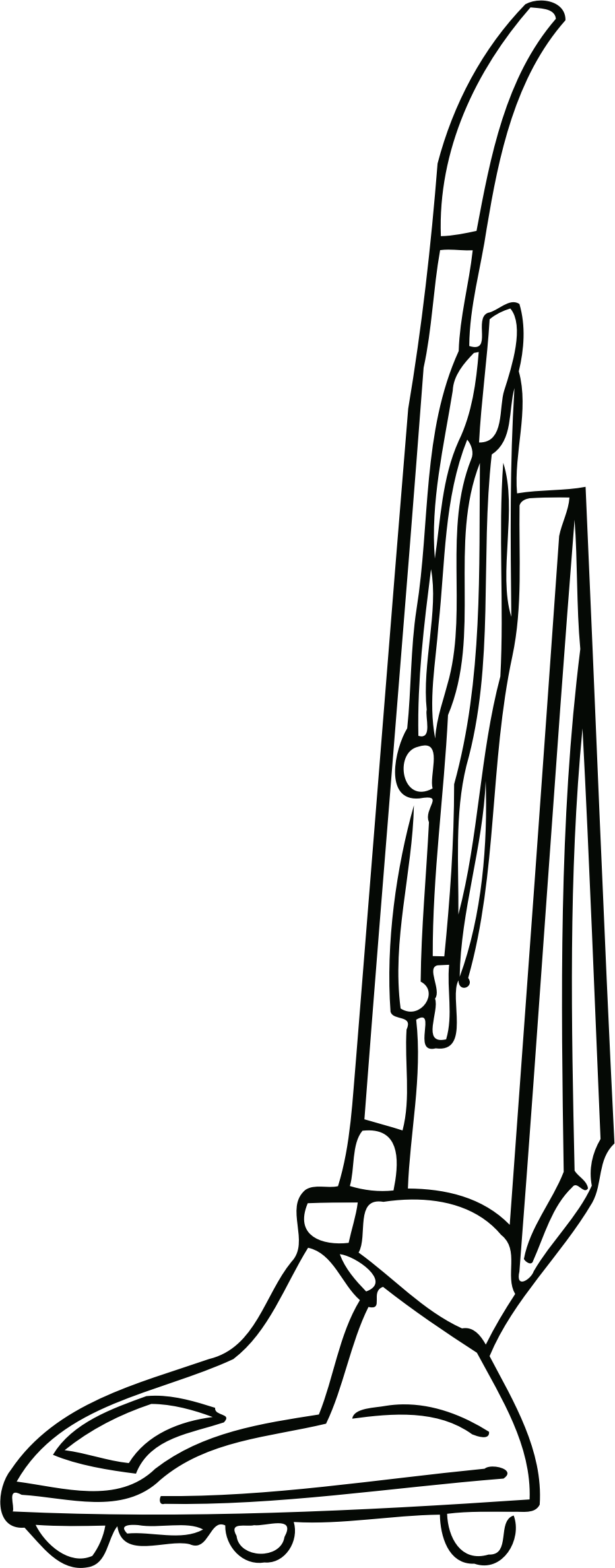 Png Free Library Outline Big Image Png - Transparent Vacuum Clipart (932x2376), Png Download