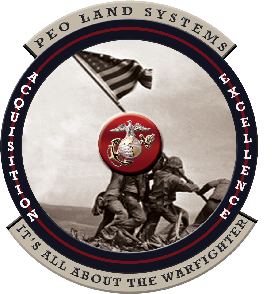 Peo Land Systems Logo (1324x1461), Png Download