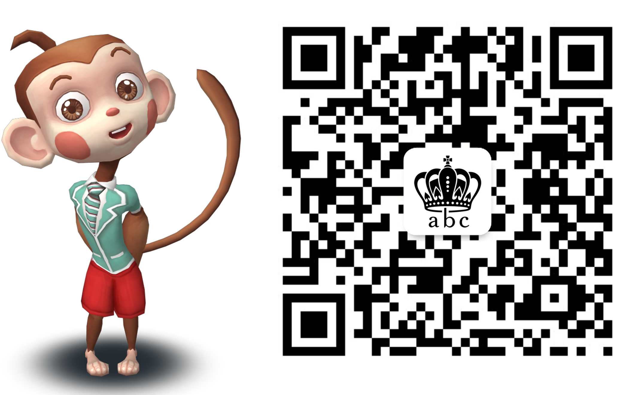 Qr Code Monkey - 201203 (2281x1360), Png Download