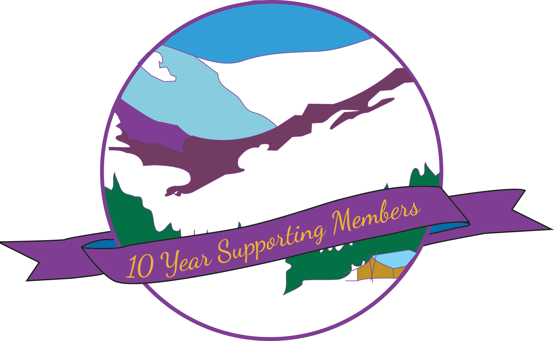 10 Year Logo Ski (1778x1095), Png Download