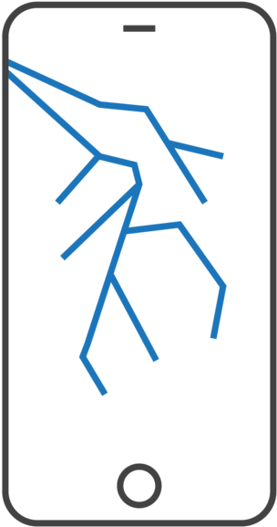 Broken Screen Web 2500x1875-01 (1000x750), Png Download