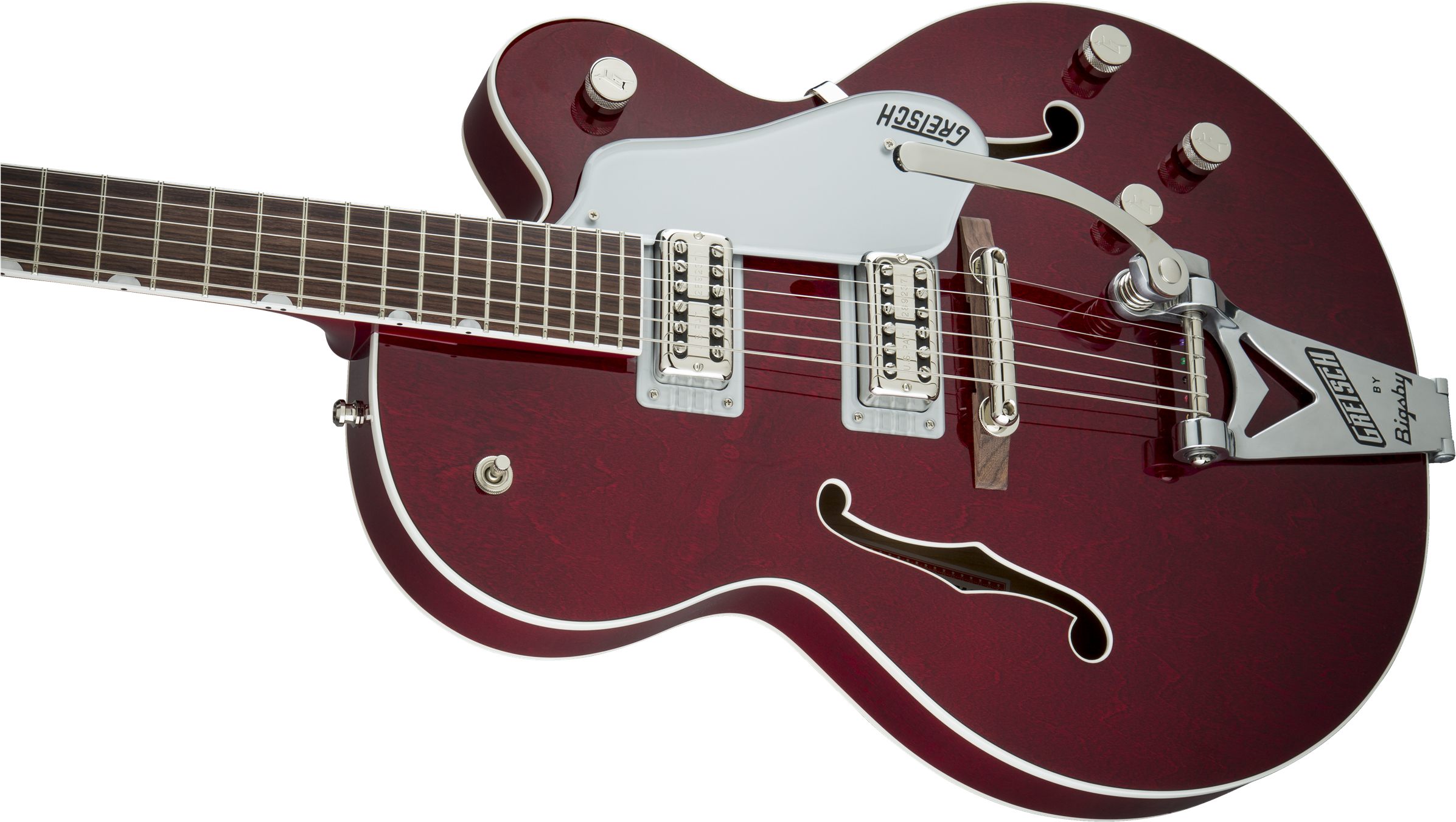 G6119t Players Edition Tennessee Rose™ With String-thru - Gretsch Tennessee Rose Players Edition (2400x1358), Png Download
