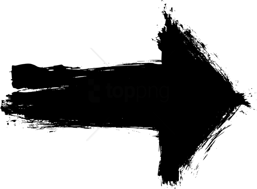 Free Png Download Arrow Silhouette Png Images Background - Arrow Silhouette Png (850x624), Png Download