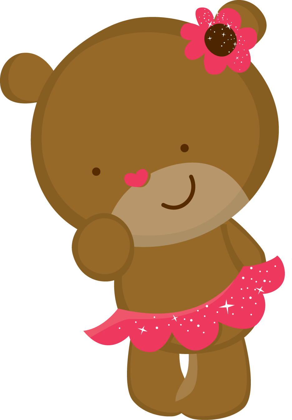 Bear Clipart, Baby Drawing, Belles Images, Urso Bear, - Minus De Ositos (936x1343), Png Download