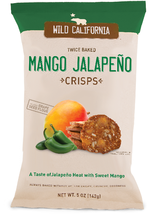 Wild California Crisps - Wild California Mango Jalapeno Crisps (800x800), Png Download
