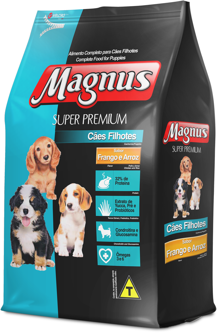 Ração Magnus Super Premium (900x1200), Png Download