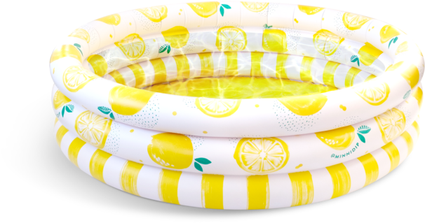 Minnidip2019 Pools Sweeps Water Lemon - Inflatable (1000x667), Png Download