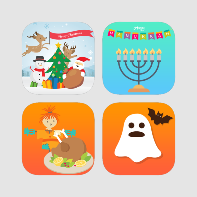 Christmas, Hanukkah, Thanksgiving, Halloween Sticker - Christmas Party Themes Philippines (630x630), Png Download