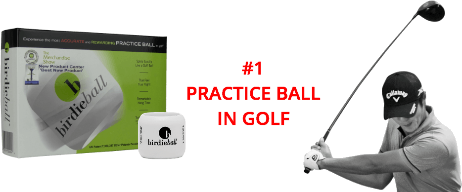 #1 Practice Golf Ball - Wood (1024x400), Png Download