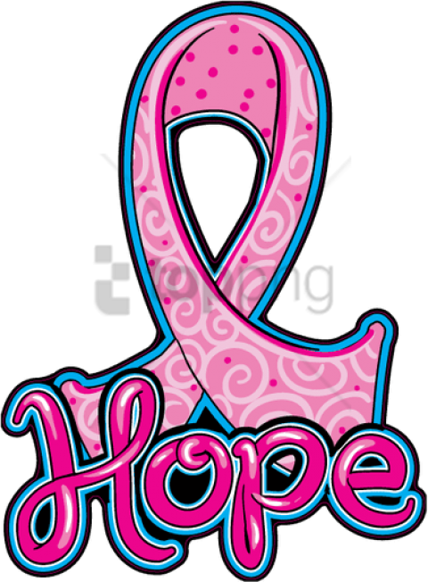 Free Png Cute Cancer Ribbon Png Image With Transparent - Hope Pink Ribbon Png (480x652), Png Download