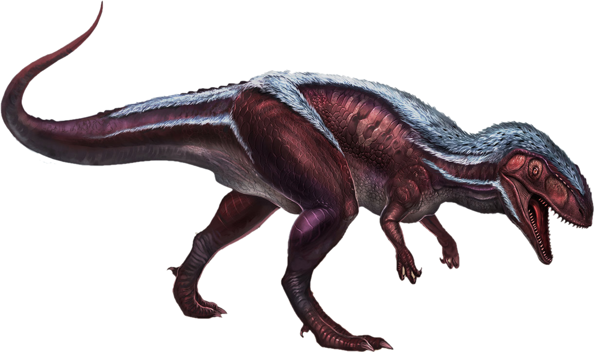 Allosaurus - Megalosaurus Artstation (1280x796), Png Download