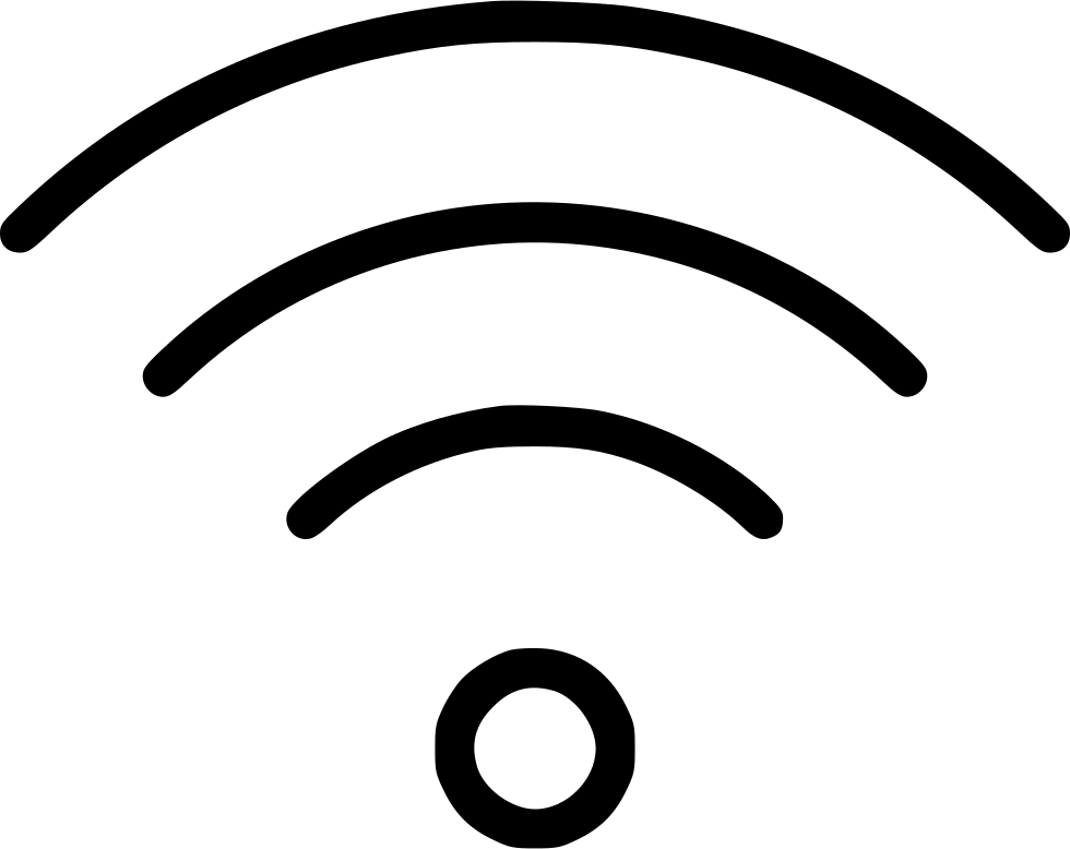 Wifi Signal Full Comments - Circle (980x778), Png Download