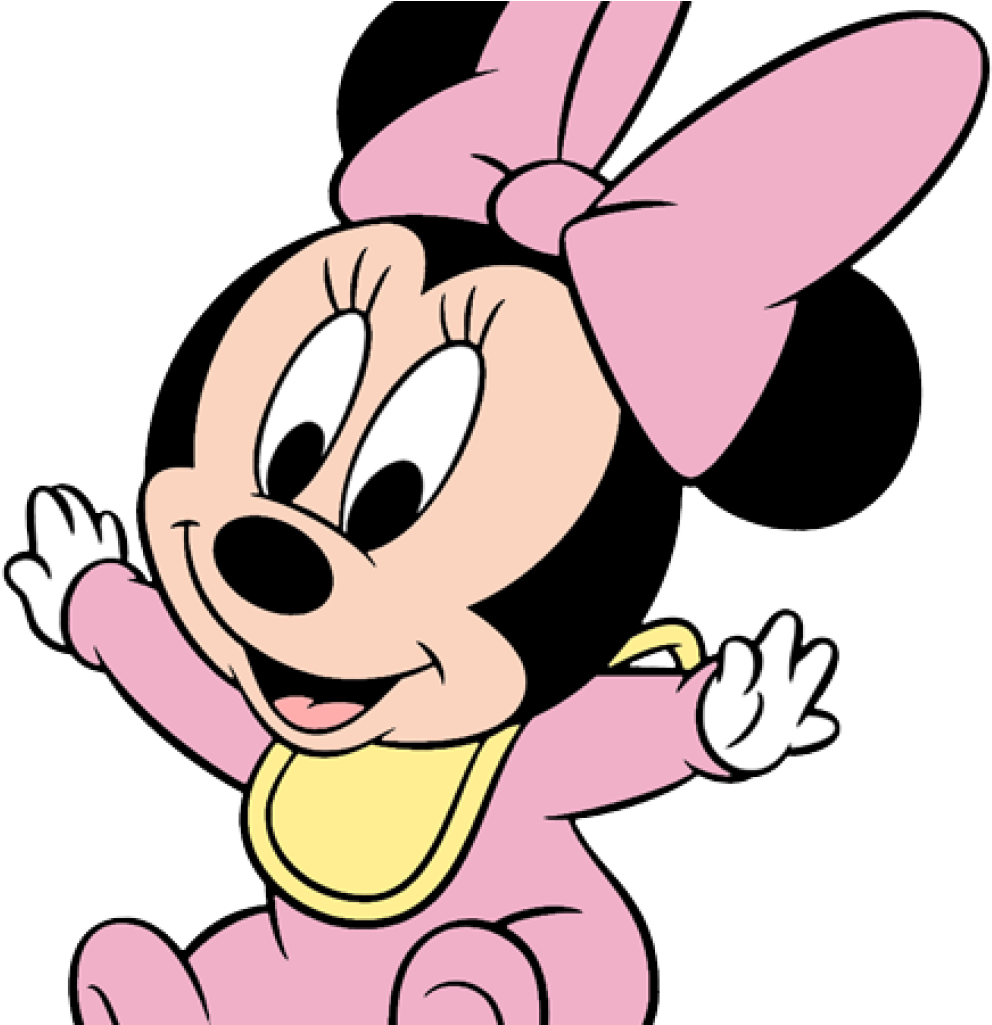 Baby Minnie Clipart Minnie Mouse Clipart At Getdrawings - Mickey Mouse Baby Coloring (1024x1024), Png Download