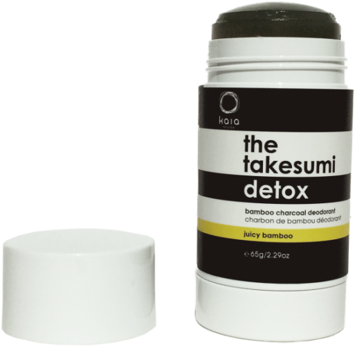 Takesumi Kaia Naturals Juicy Bamboo Deodorant - Takesumi Detox Deodorant In Cold Pressed Rose 65 G (700x700), Png Download