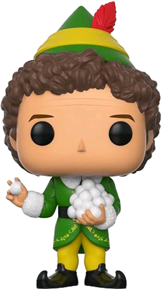 Clip Library Buddy With Snowballs Us Exclusive Pop - Buddy Elf Funko Pop (600x600), Png Download