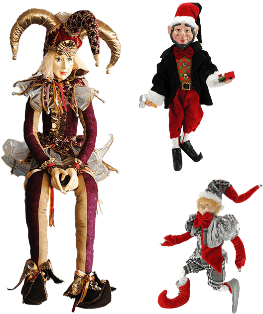 Elves And Jesters - Cartoon (652x800), Png Download