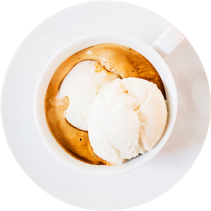 Affogato - Dish (735x735), Png Download