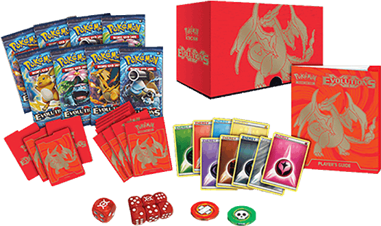 Pokemon Evolutions Elite Trainer Box (600x600), Png Download