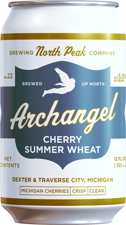 Archangel Web Can - North Peak Archangel Summer Wheat (858x1159), Png Download