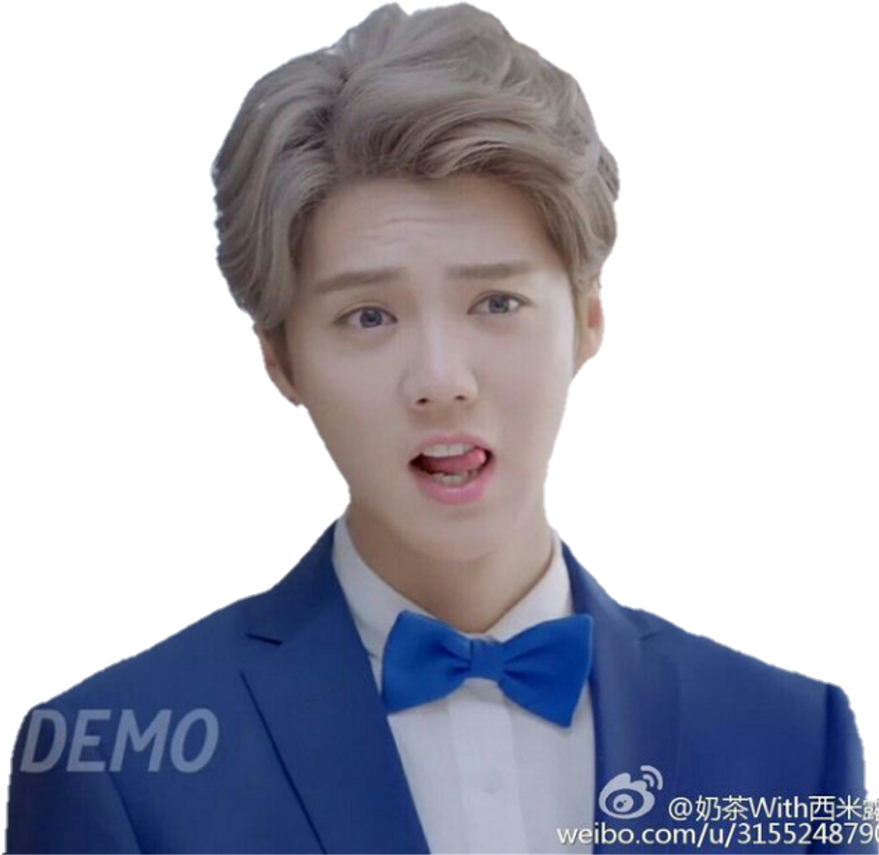 Luhan Sticker (1024x1035), Png Download