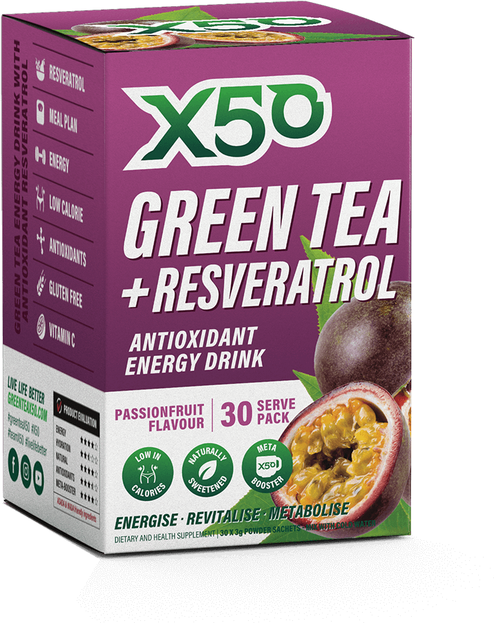 Green Tea X50 Passionfruit - X50 Green Tea (1000x1000), Png Download