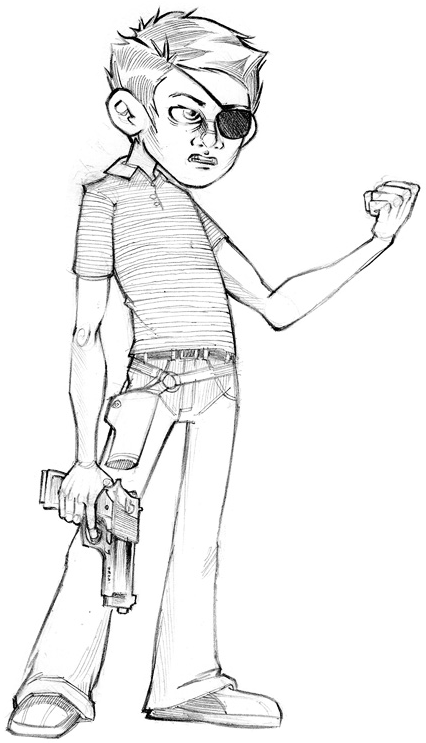 2b Png - Cartoon (426x743), Png Download