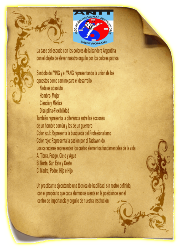 Un Practicante Ejecutando Una Técnica De Habilidad, - Marcos De Hojas Antiguos (628x852), Png Download