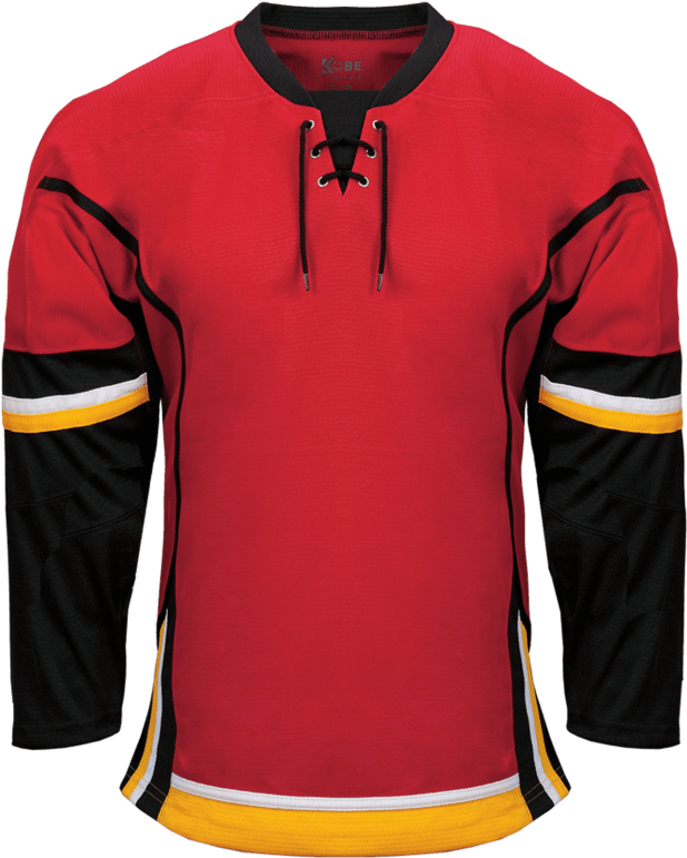 calgary flames blank jersey