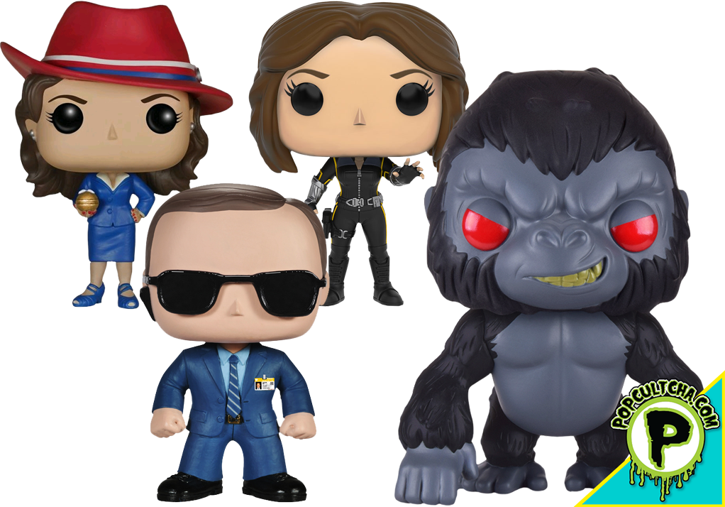 March Madness 2017 Marvellous Tv 4-shot Pop Vinyl Bundle - Flash Funko Pop Gorilla Grodd (1022x714), Png Download