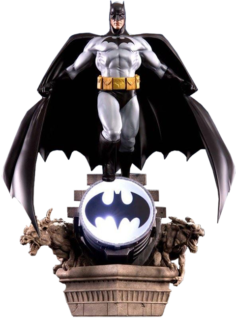 Pop Culture Shock Batman Statue - Batman Pop Culture Shock (480x647), Png Download