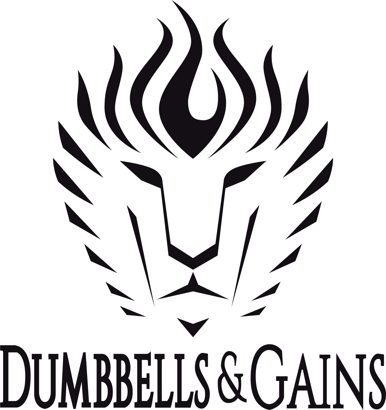 Dumbbells & Gains - Kingsmen Enterprises (1484x1578), Png Download
