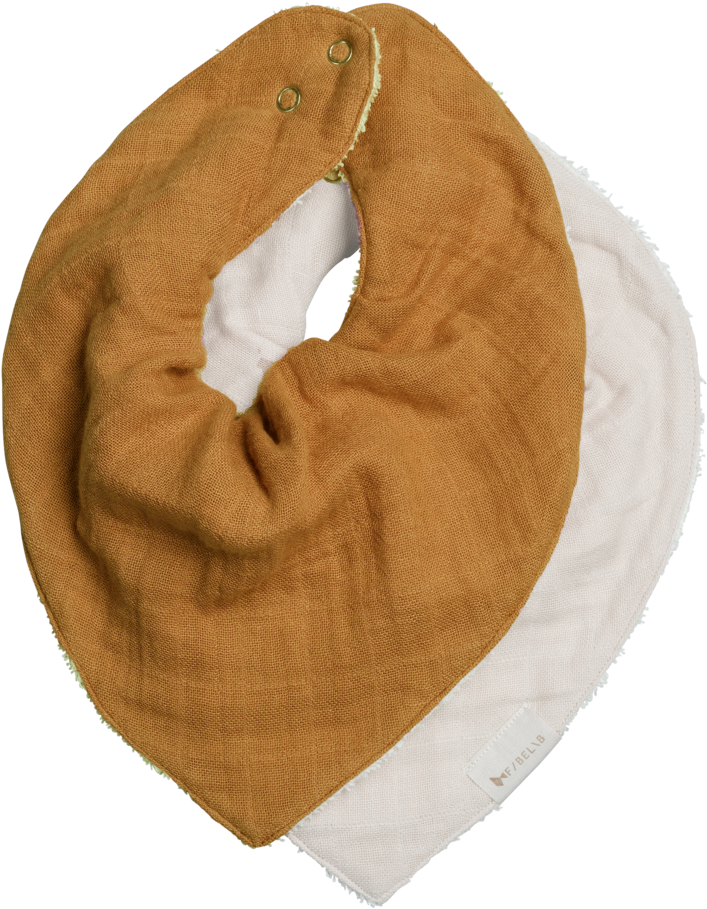 Bandana Bib - 2 Pack - Fawn - Scarf (1024x1024), Png Download