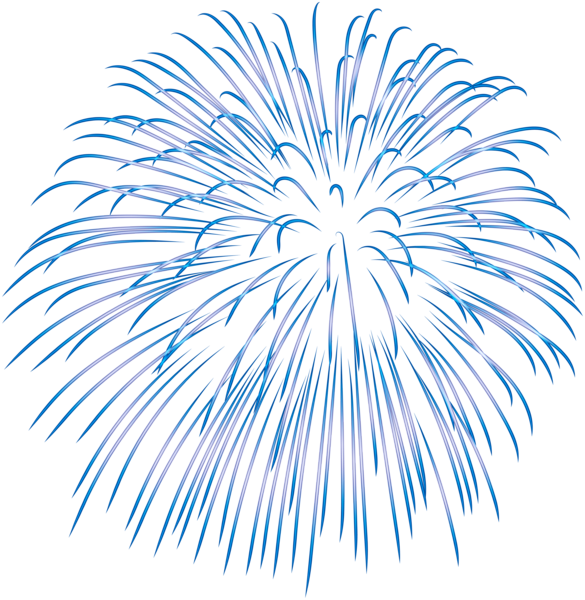 0, - Transparent Background Fire Works Clip Art (585x600), Png Download
