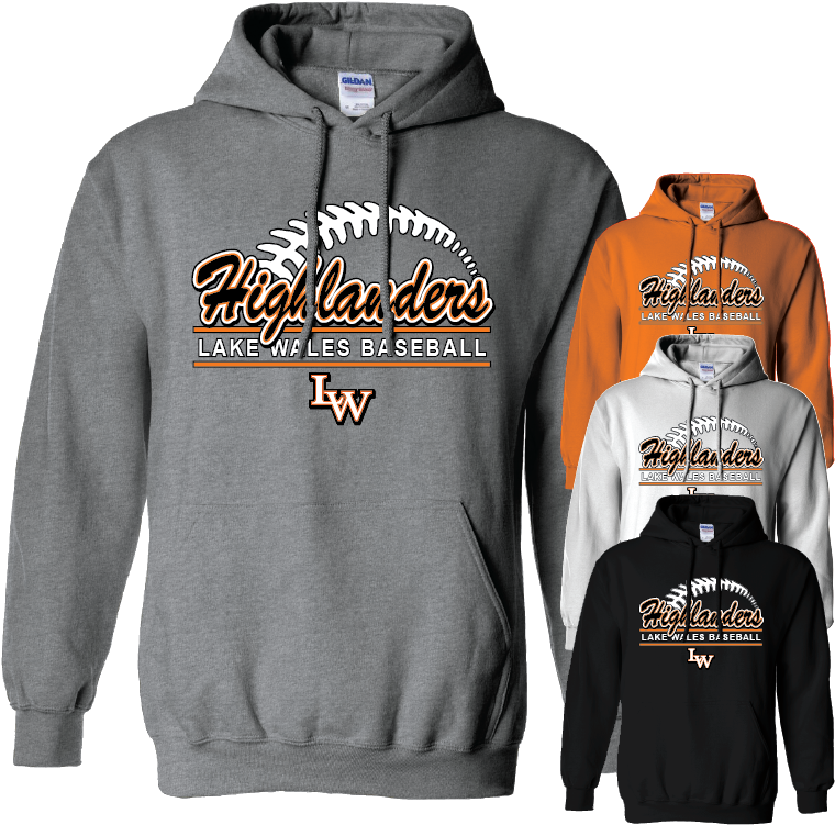 Carolina Blue Gildan Hoodie (800x800), Png Download