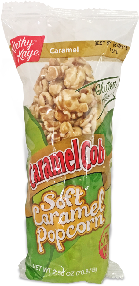 5 Oz - Caramel Corn Shaped Like Ear Corn (601x1024), Png Download