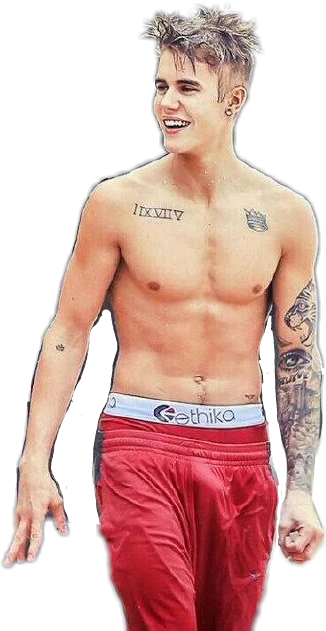 Barechested (326x631), Png Download