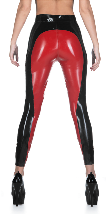 Sophia Riding Trousers - Latex Pants Women (576x744), Png Download