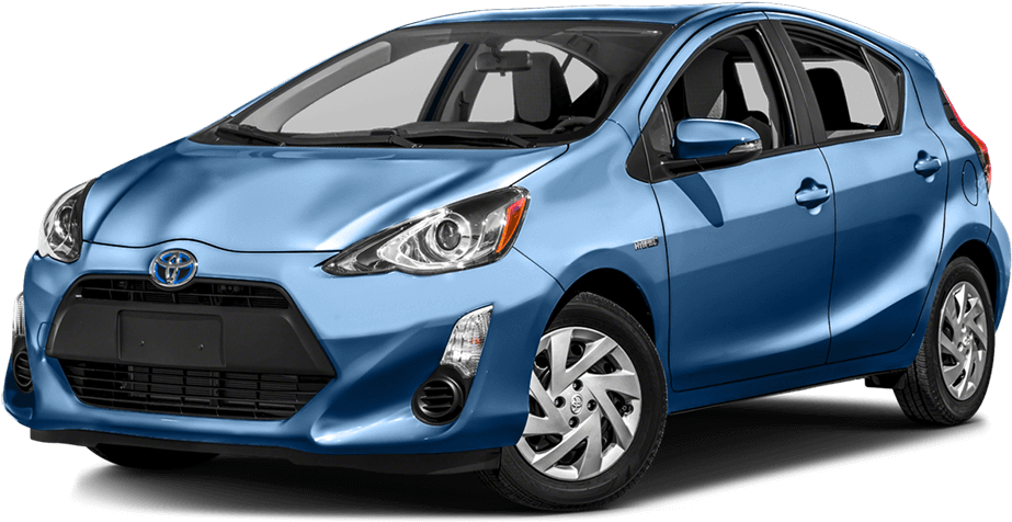 2016 Toyota Prius C Blue - Used 2015 Prius C (1000x529), Png Download