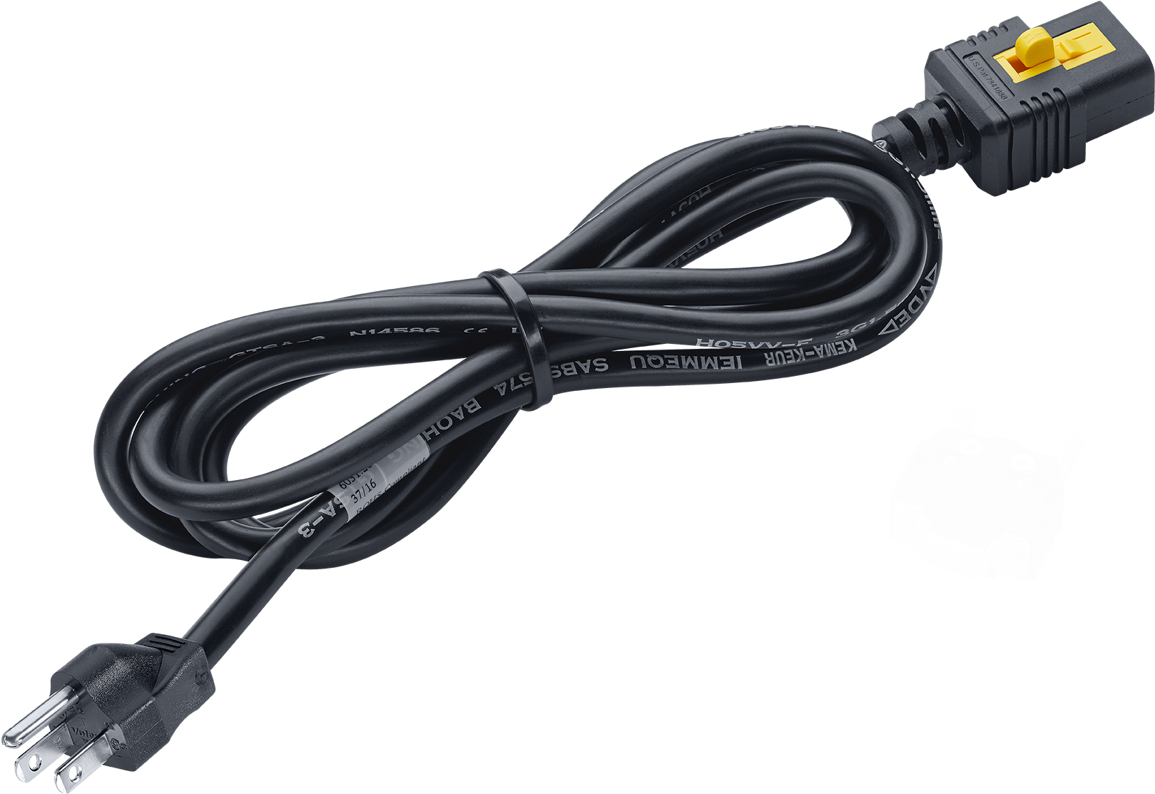 Mains Cable Us - Usb Cable (2409x1701), Png Download