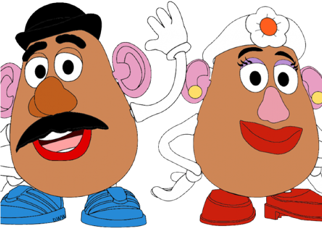 Toy Story Clipart Mrs Potato Head - Toy Story Clipart Potato Head (640x480), Png Download