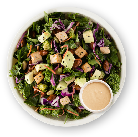 Supergreens Blend Just Salad (612x535), Png Download