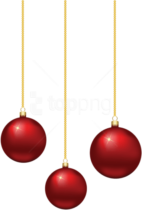 Free Png Hanging Elegant Redchristmas Balls Png - Adornos De Navidad Pelotas (480x706), Png Download