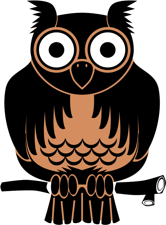 Silhouette Free Owl - بومة Png (600x800), Png Download