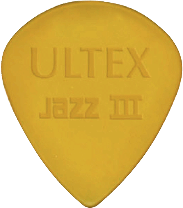 Dunlop Ultex Jazz Iii Guitar Picks - Illustration (1000x1000), Png Download
