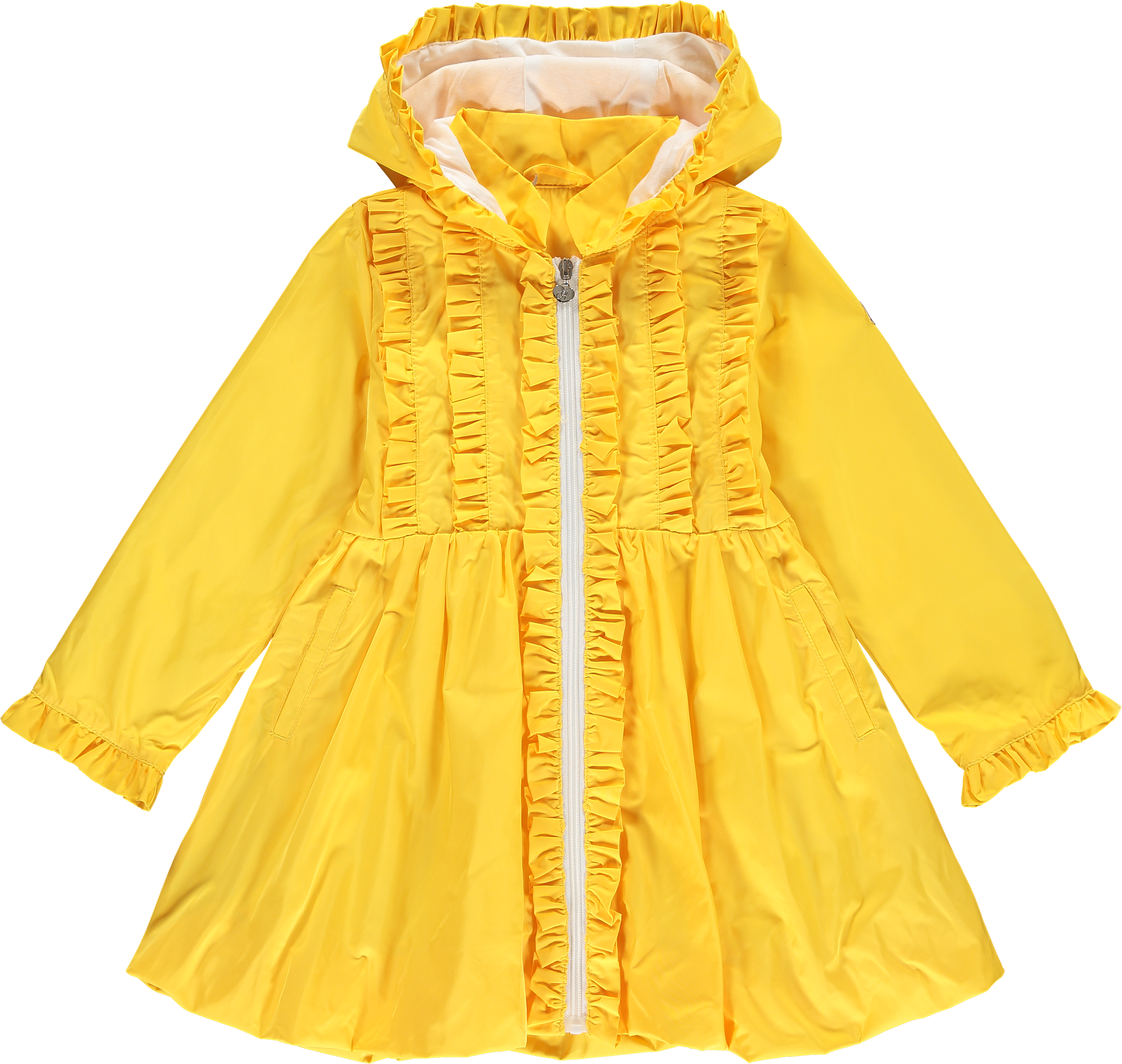 Ss19 A Dee Girls Joules Sunflower Yellow Jacket (3551x3363), Png Download