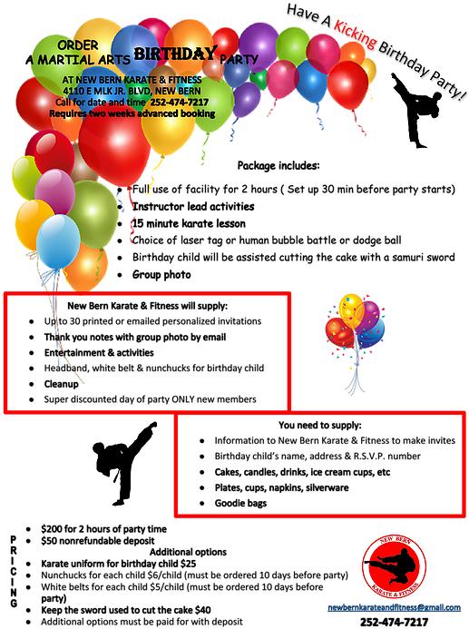 Nbkf Birthday Flyer - Balloon (561x705), Png Download