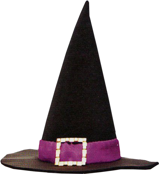 Witches Hat - Fedora (571x600), Png Download
