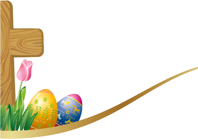 Download Hd Cross Clipart Easter Easter Transparent Png Image Nicepng Com
