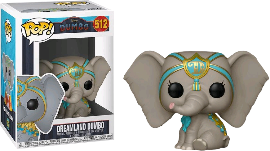 Image - Dreamland Dumbo Pop Vinyl (871x489), Png Download